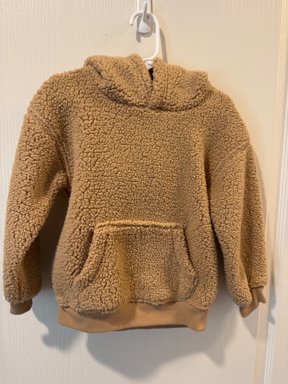 Carter's Tan Sherpa Hoodie Sweatshirt